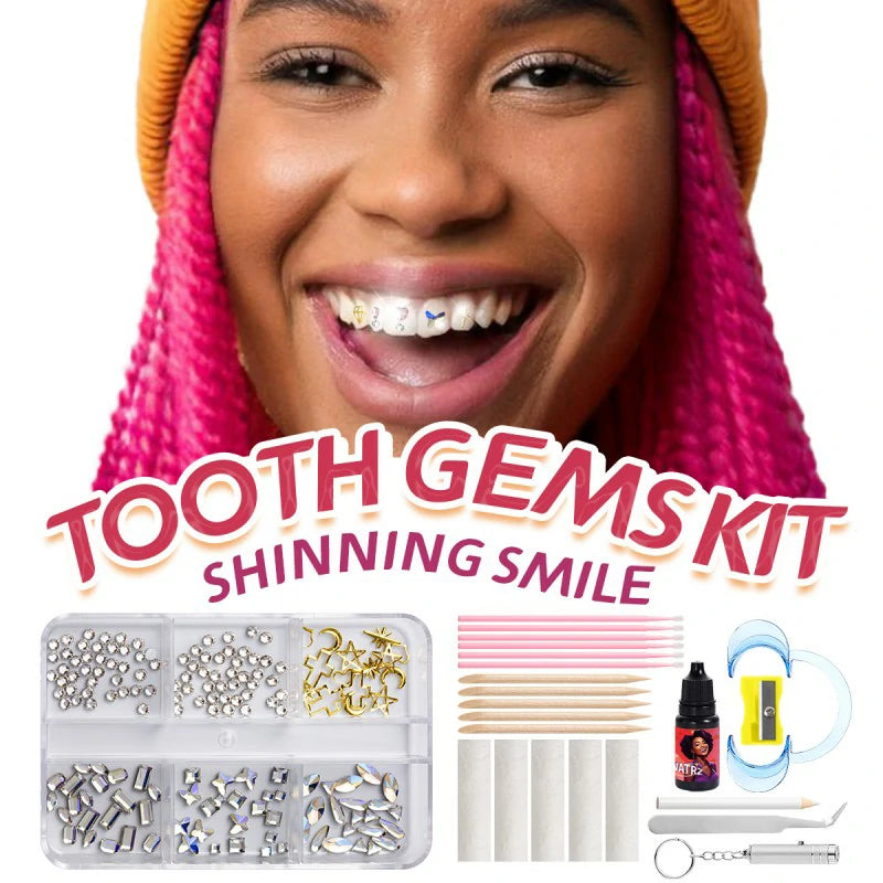 Y2K Trendy DIY Crystals Jewelry Kit 5 Shapes Professional Cool Gems Safe