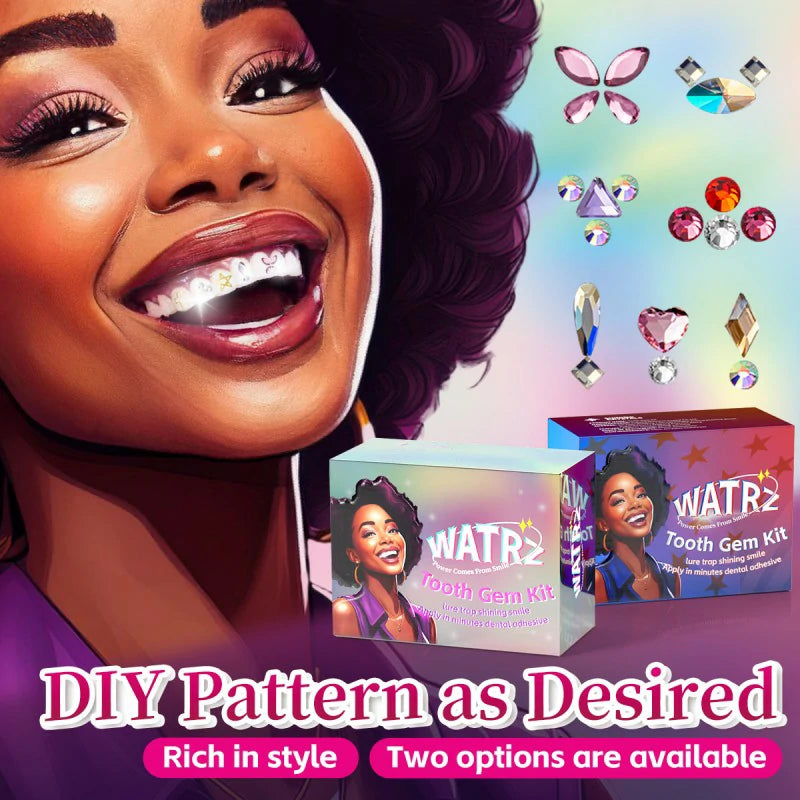 Y2K Trendy DIY Crystals Jewelry Kit 5 Shapes Professional Cool Gems Safe