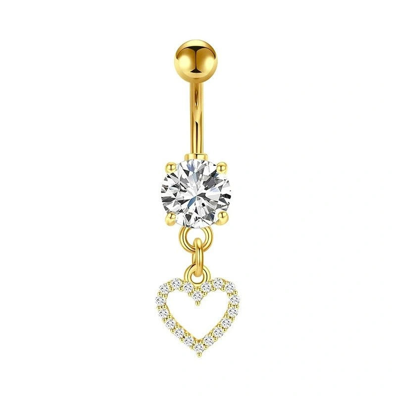 belly-button-ring-dangle-stainless-steel-belly-rings-14g-belly-button-piercing-cute-navel-ring-belly-piercing-jewelry-gold