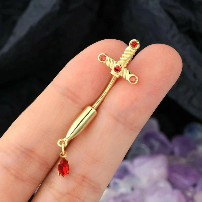 316L Stainless Steel Belly Button Piercing 10mm Navel Piercing Jewelry