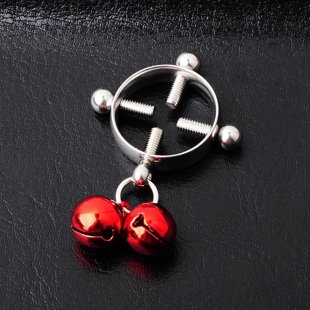 christmas-double-colors-jingle-bell-fake-nipple-rings-for-women-stainless-steel-round-non-piercing-dangle-nipplerings-nipple-shield-xmas-fake-nipple-piercing-jewelry-red