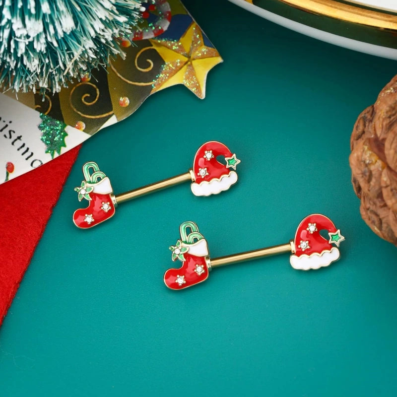 christmas-nipple-rings-piercing-women-surgical-steel-nipple-ring-with-santa-hat-and-shoes-nipple-piercing-jewelry-01