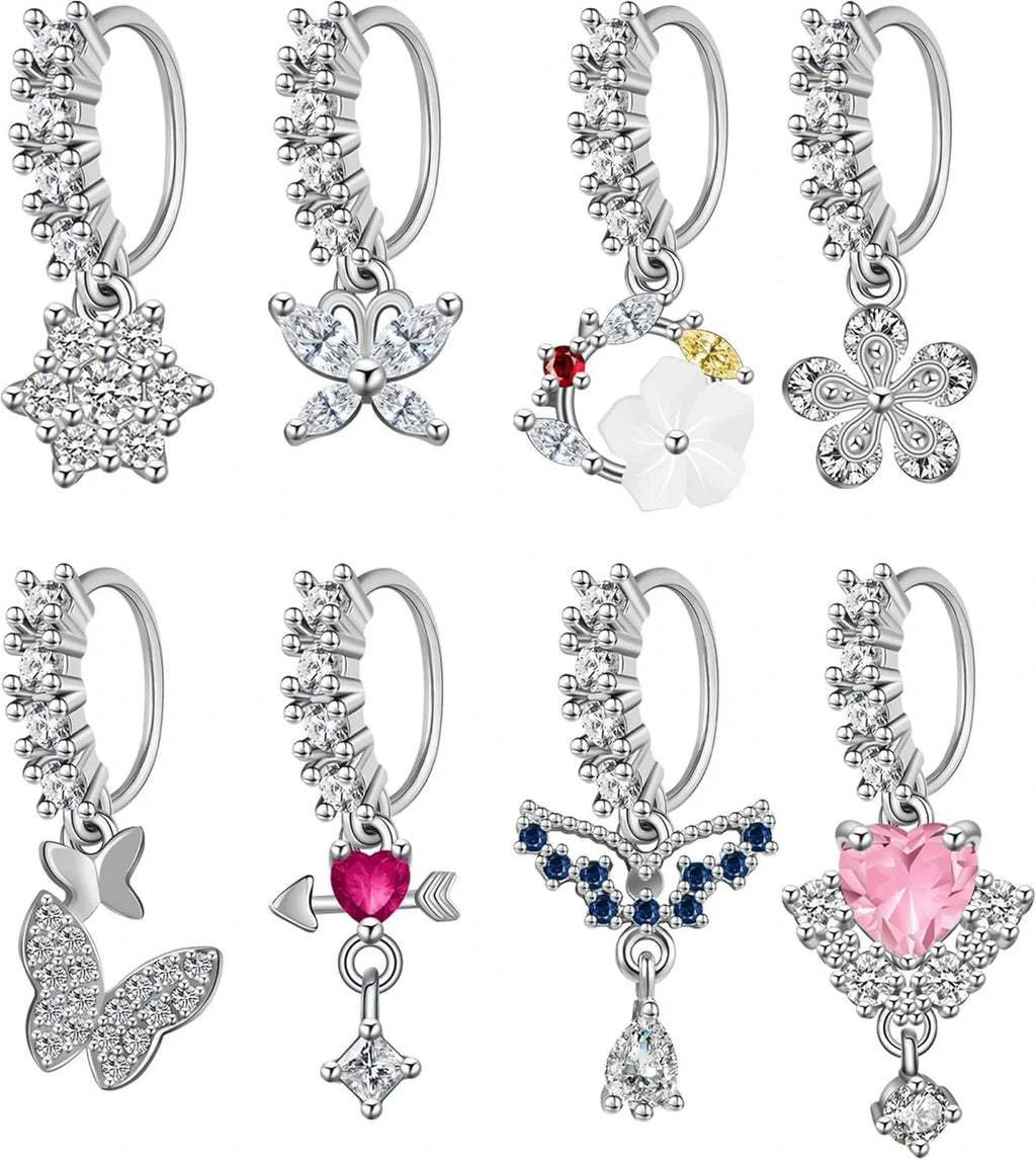 Nose Rings Hoop Septum Nose Piercing Jewelry Cartilage Earring