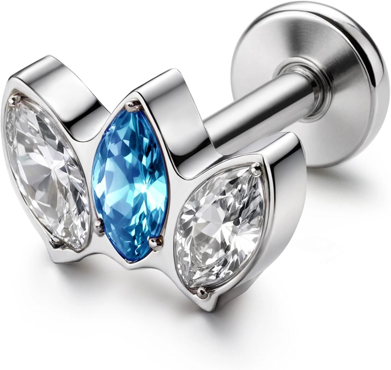 g23-titanium-flat-back-stud-earrings-piercings-hypoallergenic-16g-tragus-helix-medusa-labret-lip-conch-blue