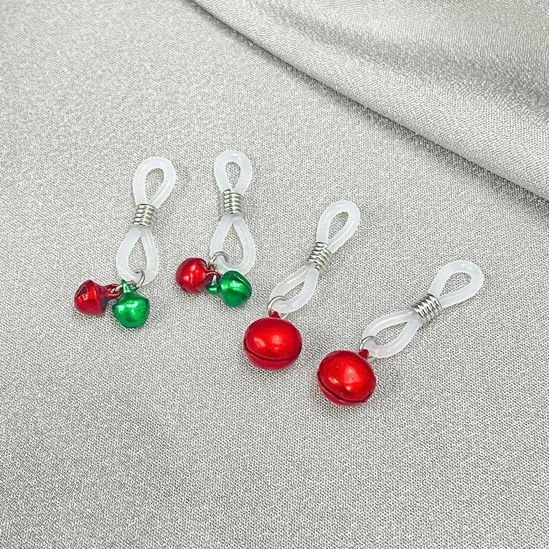 Jingle Bell Fake Nipple Rings Non Piercing Dangle Nipplerings Nipple Noose Adjustable