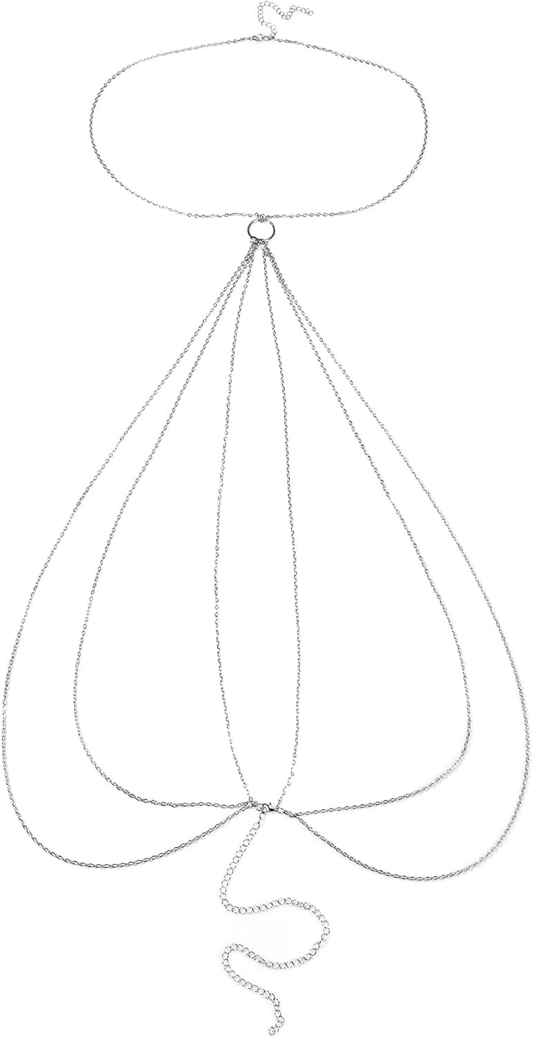 nipple-rings-with-body-chain-waist-chest-chain-14g-nipple-piercing-barbell-nipplerings-body-piercing-jewelry-for-women-G-SILVER