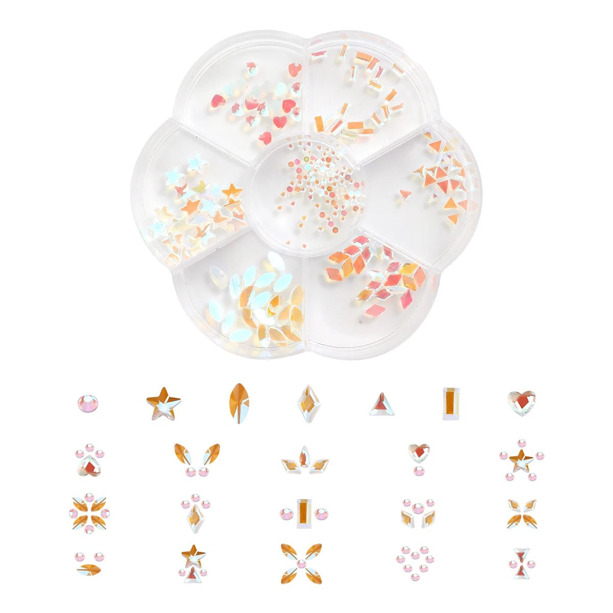 Tooth Gem Kits Professionally Decorate Your Teeth Gold Tooth Gems - QIAO CrystalQIAO CrystalQIAO Crystal