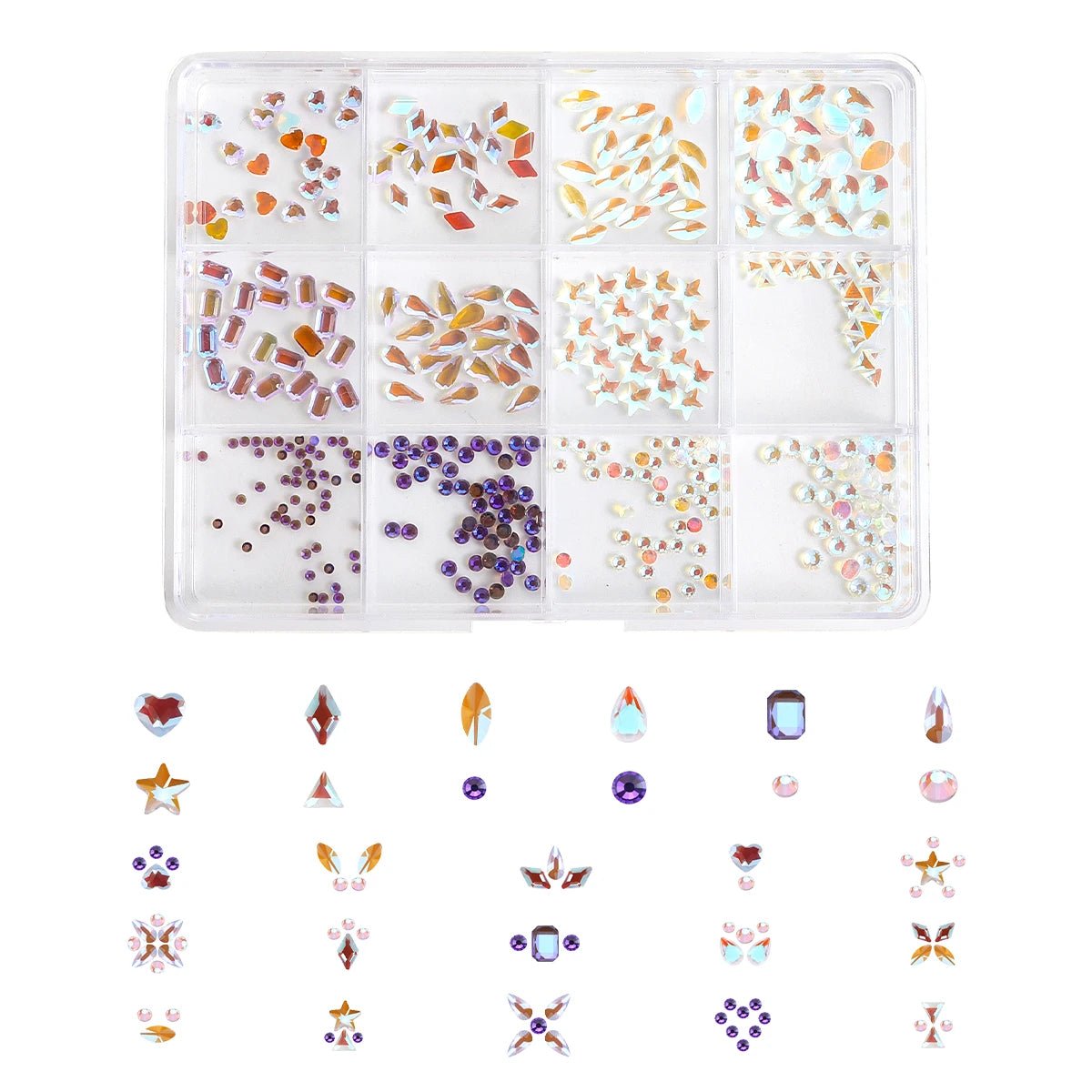 Tooth Gem Kits Professionally Decorate Your Teeth Gold Tooth Gems - QIAO CrystalQIAO CrystalQIAO Crystal