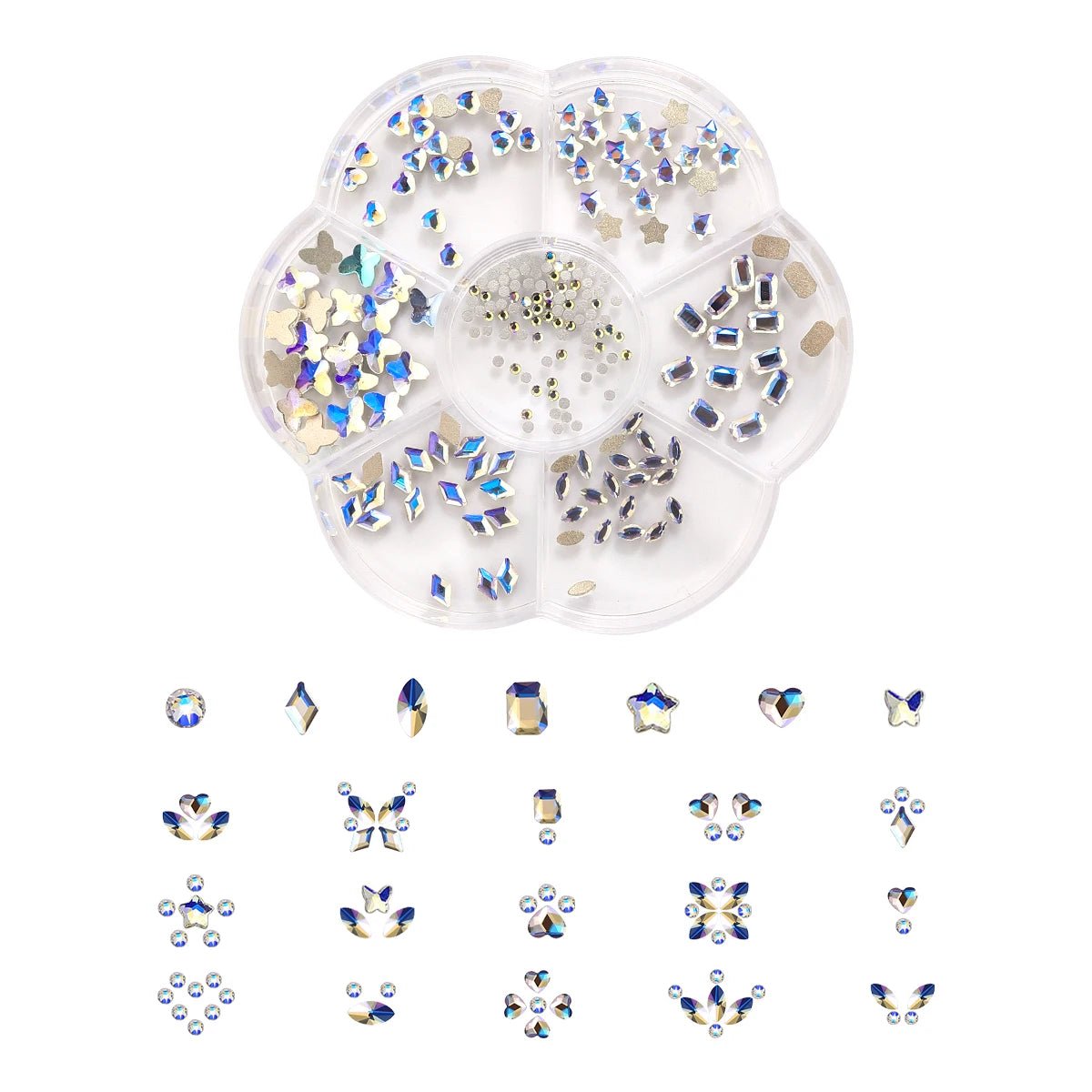 Tooth Gem Kits Professionally Decorate Your Teeth Gold Tooth Gems - QIAO CrystalQIAO CrystalQIAO Crystal