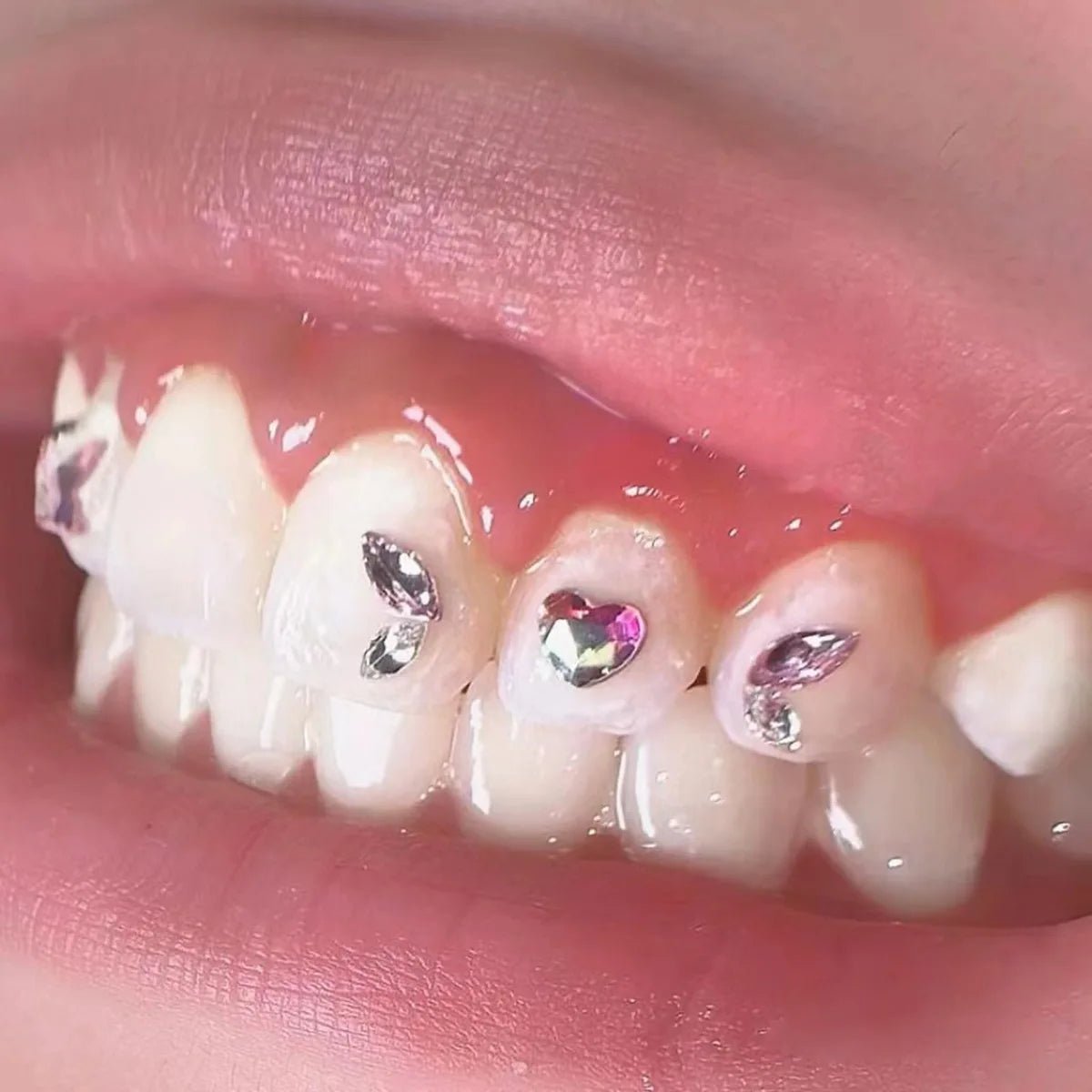 Tooth gemstones Crystal diamond jewelry Various shapes Colored tooth jewelry Dentures Acrylic teeth Decorative tooth gemstones - QIAO CrystalQIAO CrystalQIAO Crystal