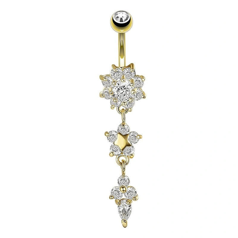 womens-crystal-ring-body-dangle-barbell-bar-belly-button-ring-gold-2